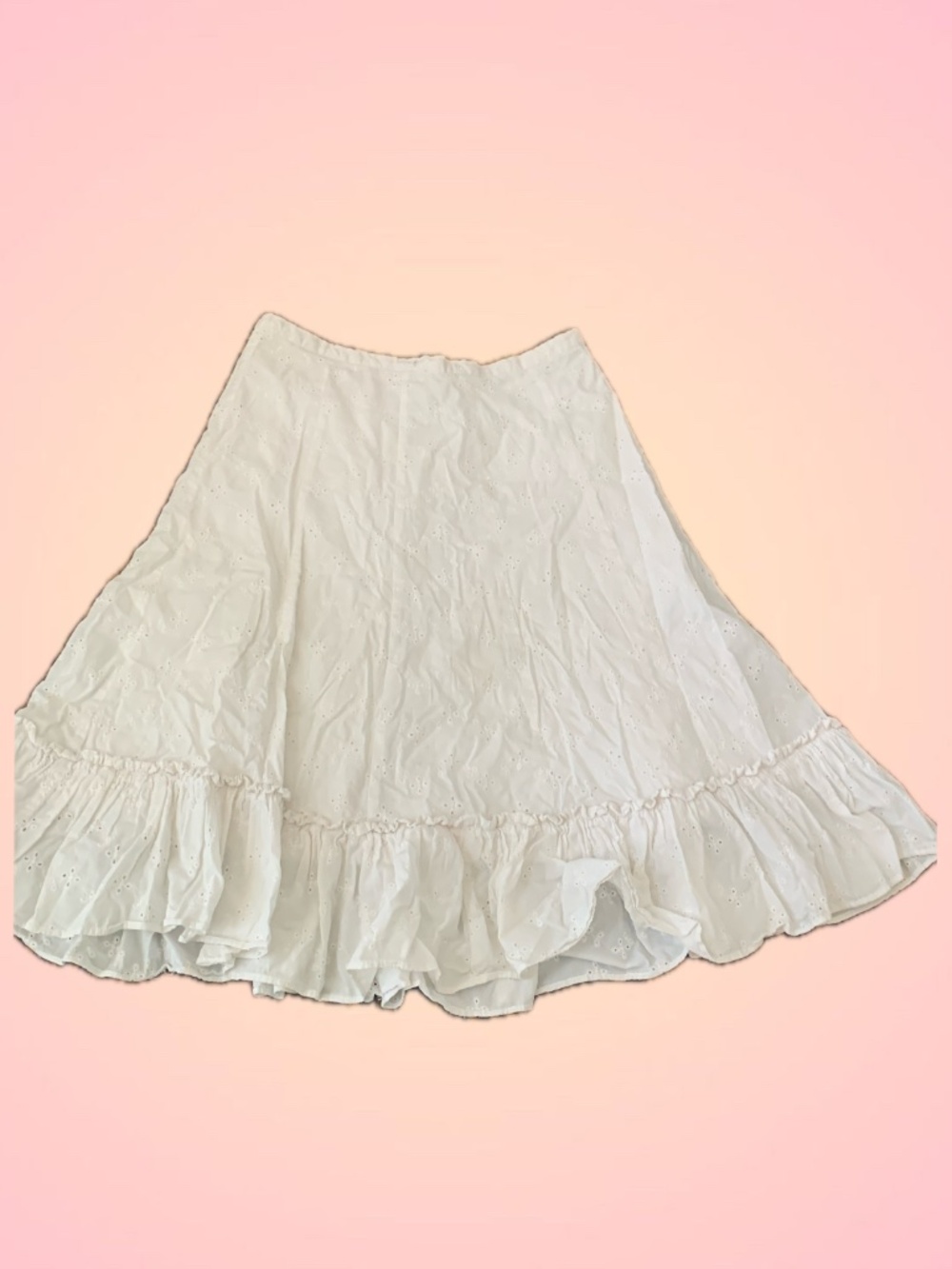 White Midi Skirt